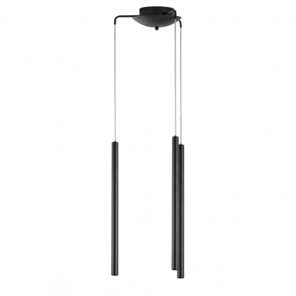 Lightstar L3T747237 Люстра TUBO LED 15W 900LM 25G ЧЕРНЫЙ 3000K