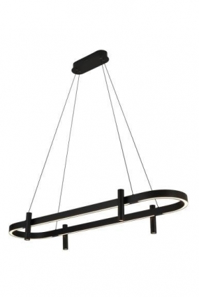 Люстра подвесная Alfa Light F3924-16 black 90W 120*37*H 150 в стиле модерн