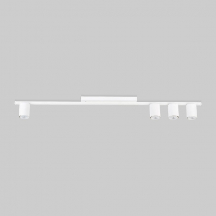 Потолочная люстра TK Lighting 4571 Logan White в современном стиле, цвет белый