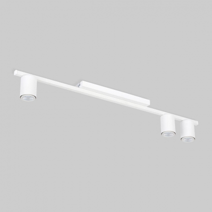 Потолочная люстра TK Lighting 4570 Logan White в современном стиле, цвет белый