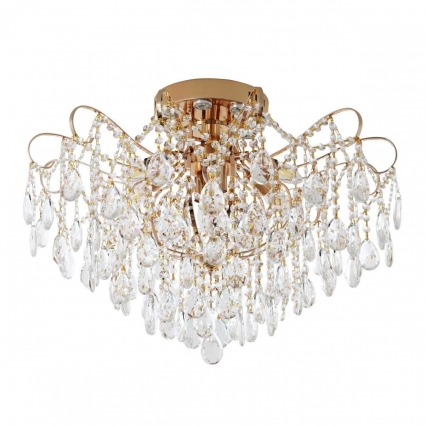 Потолочная люстра Modelux ML.1702.8 GD в стиле модерн, мощность 344 Вт