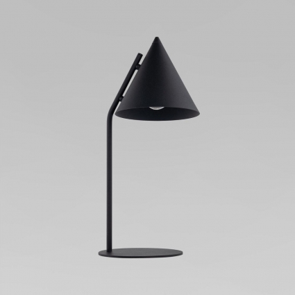 Настольная лампа TK Lighting 16009 Cono в современном стиле, цвет черный, мощность 15 Вт