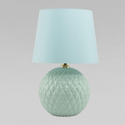 Настольная лампа TK Lighting 5903 Santana цвет голубой, мощность 15 Вт