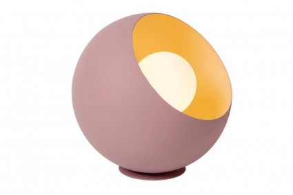 Настольная лампа Lucide DOREDOS 51500/20/66 в современном стиле, цвет розовый