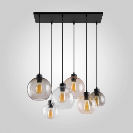 Подвесной светильник TK Lighting 2164 Cubus цвет серый, мощность 360 Вт