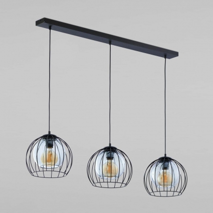 Подвесной светильник TK Lighting 4483 Universo Black в современном стиле, цвет черный