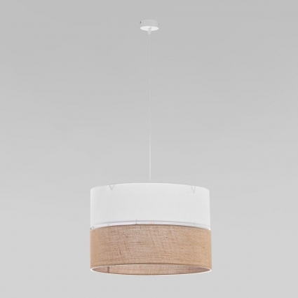 Подвесной светильник TK Lighting 6573 Linobianco цвет белый, мощность 45 Вт