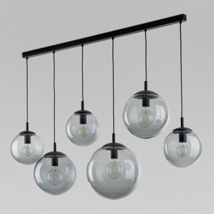 Подвесной светильник TK Lighting 5383 Esme в современном стиле, цвет серый