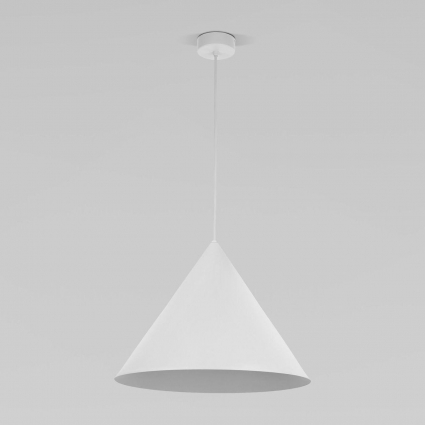 Подвесной светильник TK Lighting 10010 Cono в современном стиле, цвет белый