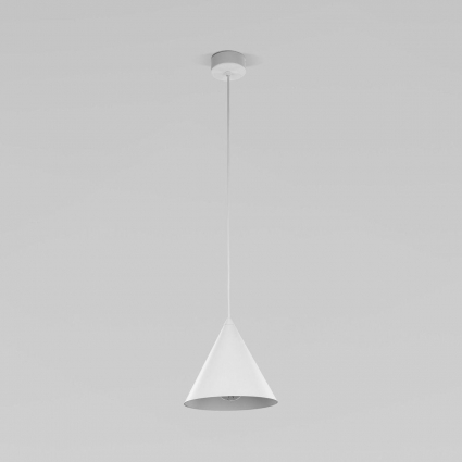 Подвесной светильник TK Lighting 10007 Cono в современном стиле, цвет белый