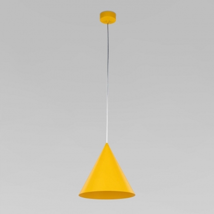 Подвесной светильник TK Lighting 10066 Cono в современном стиле, цвет желтый