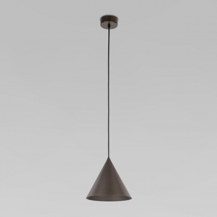 Подвесной светильник TK Lighting 10073 Cono в современном стиле, цвет коричневый