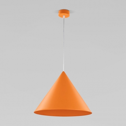 Подвесной светильник TK Lighting 10088 Cono в современном стиле, цвет оранжевый