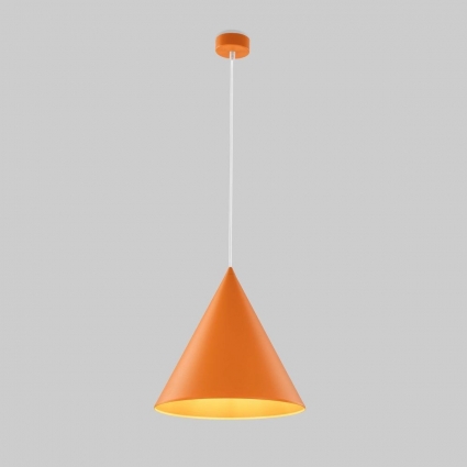 Подвесной светильник TK Lighting 3280 Cono в современном стиле, цвет оранжевый