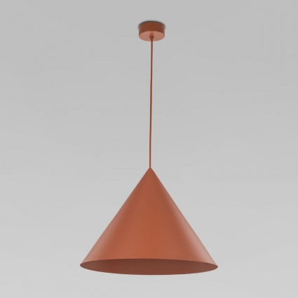 Подвесной светильник TK Lighting 10089 Cono в современном стиле, цвет оранжевый