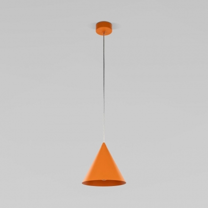 Подвесной светильник TK Lighting 10075 Cono в современном стиле, цвет оранжевый