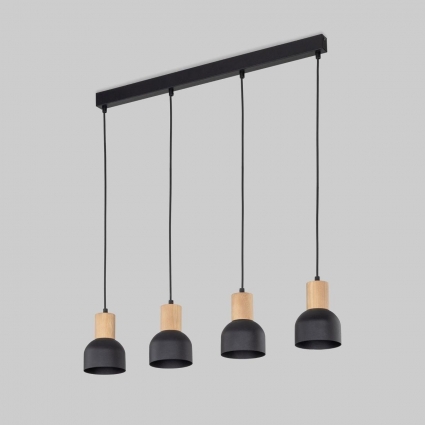 Подвесной светильник TK Lighting 4896 Cairo цвет черный, мощность 60 Вт