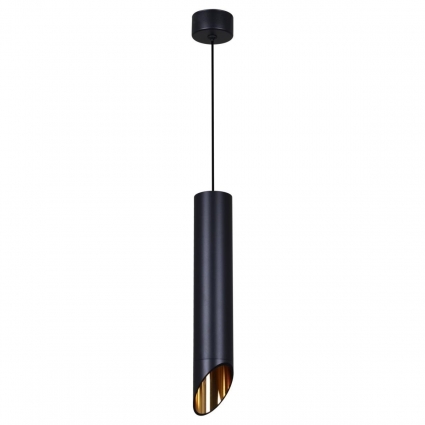 Подвесной светильник Reluce Technical 16007-0.9-001LD 300mm GU10 BK+GD