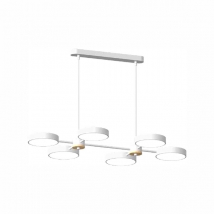Подвесной cветильник LED4U L3217-820 WH в стиле модерн, цвет бежевый, мощность 102 Вт
