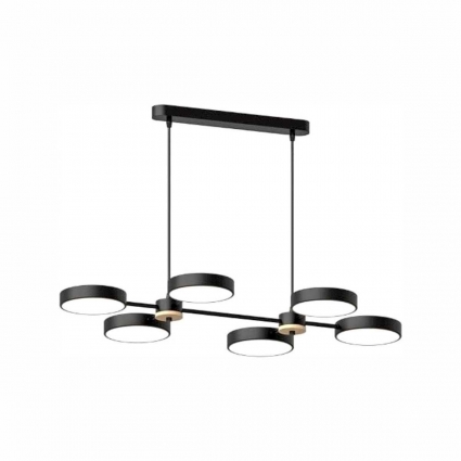 Подвесной cветильник LED4U L3217-820 BK в стиле модерн, цвет бежевый, мощность 102 Вт