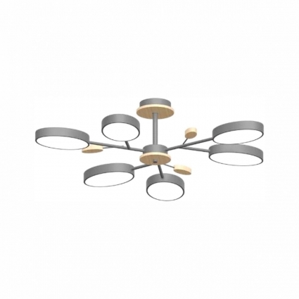 Потолочный cветильник LED4U L3220-830 GR в стиле модерн, цвет бежевый