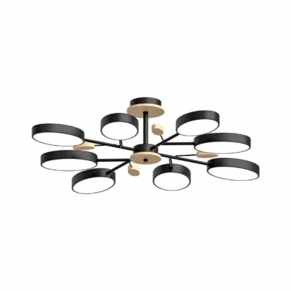 Потолочный cветильник LED4U L3221-850 BK в стиле модерн, цвет бежевый