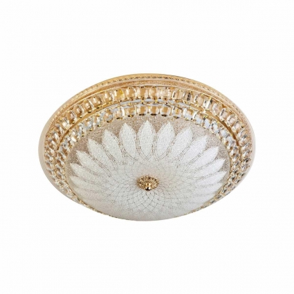 Потолочный светильник LED4U L1141-500 GD в стиле модерн, мощность 60 Вт