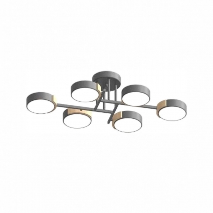 Потолочный cветильник LED4U L3211-830 GR в стиле модерн, цвет бежевый