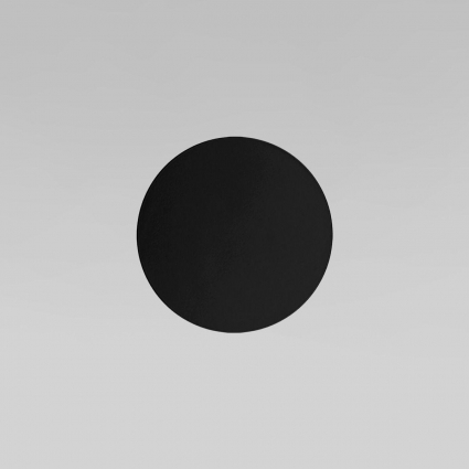 Настенный светильник TK Lighting 6012 Luna Black в современном стиле, цвет черный