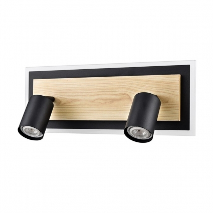 Светильник настенный LUMION LEDIO 8025/19WL цвет черный, мощность 39 Вт