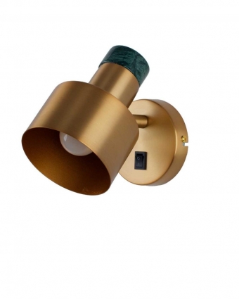 Светильник настенный Moderli Goldy V11315-1W цвет латунь, мощность 25 Вт