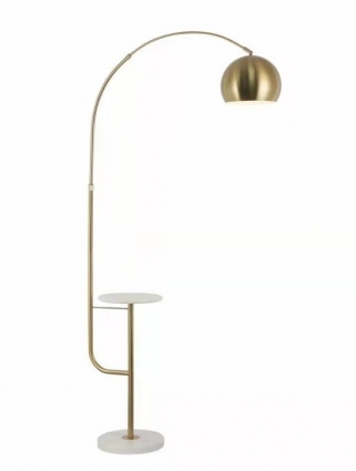 Торшер Alfa Light F2324-01 в стиле модерн, цвет бронза, мощность 40 Вт