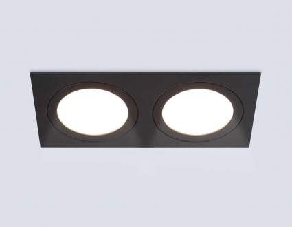 Светильник встраиваемый Ambrella Light TN51827 в стиле Хай-тек, цвет черный
