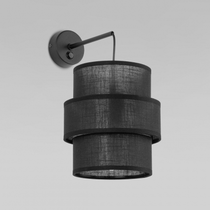 Бра TK Lighting 5955 Calisto Black цвет черный, мощность 15 Вт