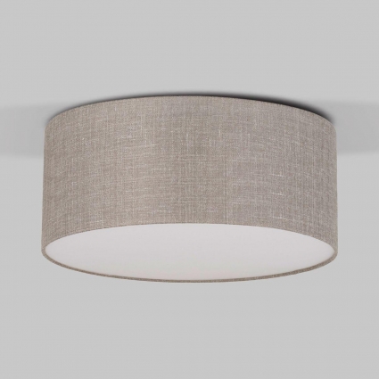 Потолочный светильник TK Lighting 5636 Rondo Linen цвет серый, мощность 60 Вт