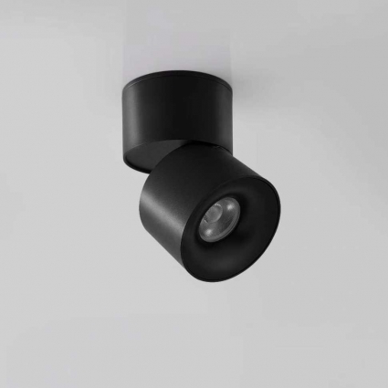 Светильник накладной iLedex Metrica 115-12W-D70-4K-55DG-BK цвет черный