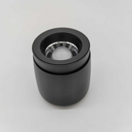 Светильник накладной iLedex Metrica 114-12W-D90-4K-ZOOM-BK цвет черный