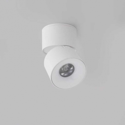 Светильник накладной iLedex Metrica 115-12W-D70-4K-55DG-WH цвет белый