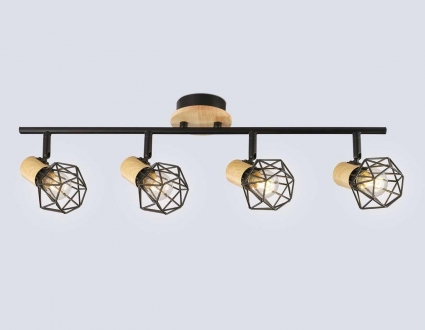 Накладной светильник AMBRELLA LIGHT TRADITIONAL TR8754 в стиле лофт, цвет черный
