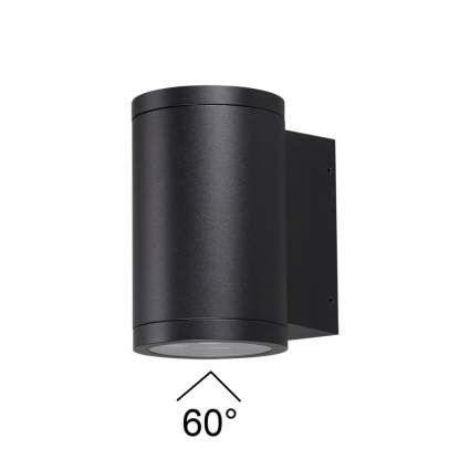 Уличный настенный светодиодный светильник Odeon Light Nature Long 7142/12WL в стиле Хай-тек, цвет черный