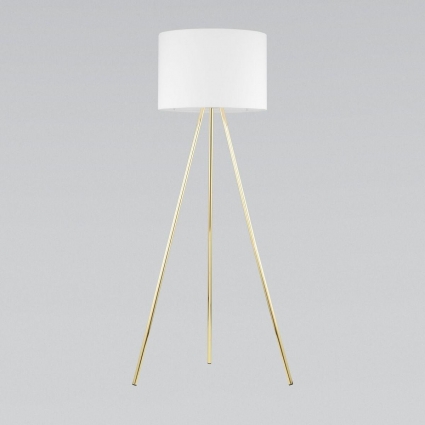 Торшер TK Lighting 6637 Umberto в стиле модерн, цвет белый, мощность 15 Вт