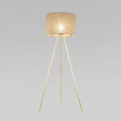 Торшер TK Lighting 16036 Umberto в стиле модерн, цвет бежевый, мощность 15 Вт