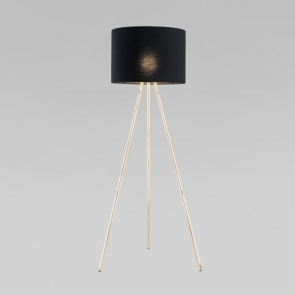 Торшер TK Lighting 6635 Umberto в стиле модерн, цвет черный, мощность 15 Вт