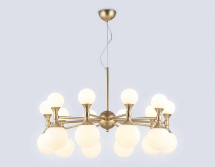 Подвесная люстра Ambrella light High Light LH51051 в стиле модерн, цвет белый