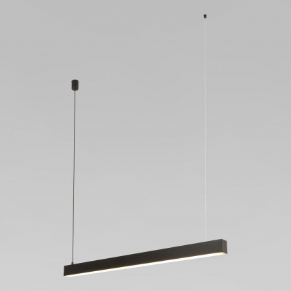 Линейные светодиодный светильник TK Lighting 18080 Luxe в современном стиле, цвет черный