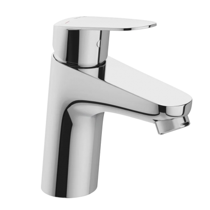 Смеситель для раковины VitrA Flow Round A42923EXP1 глянцевый хром однорычажный, длина излива 11.5 см