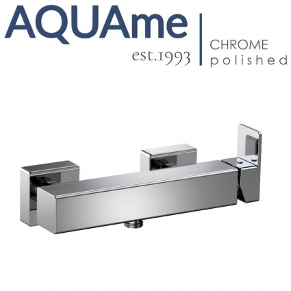 Смеситель для душа AQUAme Savona полированный хром AQM6813CR однорычажный