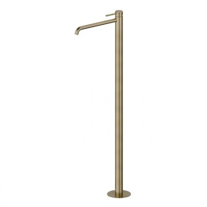 Напольный смеситель для раковины Newform X-Steel 316 69618EX.59.098 pale gold однорычажный, золото