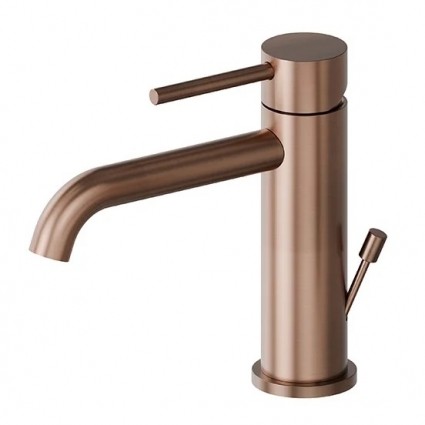 Смеситель для раковины Newform X-Steel 316 69610X.59.067 copper bronze однорычажный, бронза