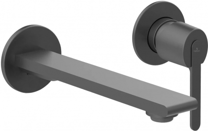 Смеситель для раковины AltroBagno Unione AltroBagnoUnione010507GM С ВНУТРЕННЕЙ ЧАСТЬЮ, оружейная сталь, однорычажный, длина излива 18 см